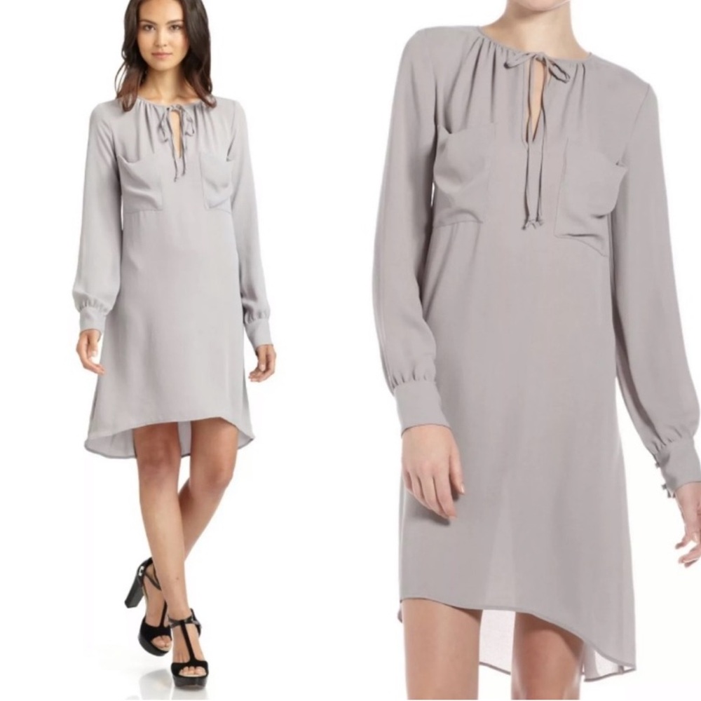 BCBGMAXAZRIA | size small | darell gray dress